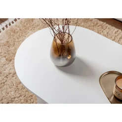 Sable soffbord 119 x 60 cm - Vit