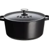 Sabor gryta i gjutjärn 4,4 liter svart