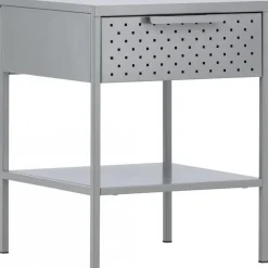 Sacramento sängbord - Ljusgrå