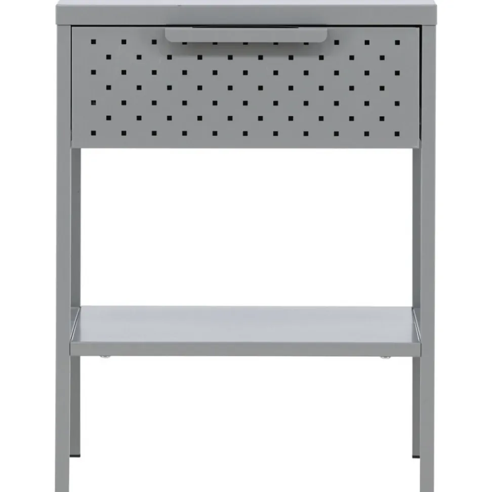 Sacramento sängbord - Ljusgrå