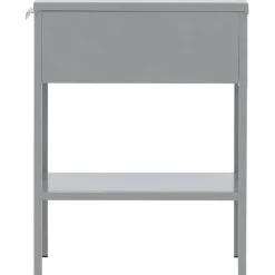 Sacramento sängbord - Ljusgrå