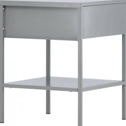 Sacramento sängbord - Ljusgrå