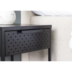 Sacramento sängbord - Svart