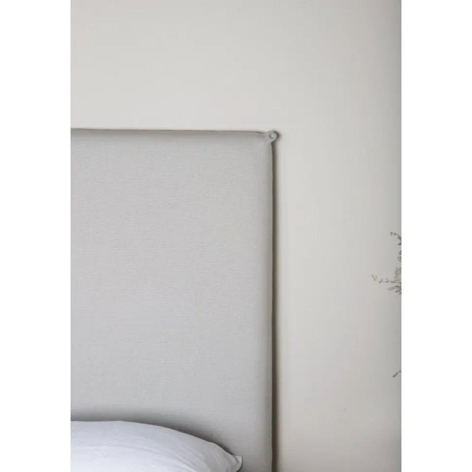 Saga sänggavelöverdrag 180 cm - Ljusgrå