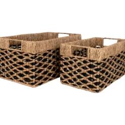 Salat korgset - Beige/svart