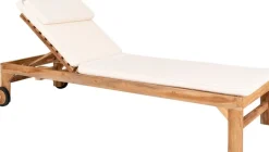 Saltö dyna till solsäng - Vit + Textilskydd för utemöbler