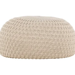 Sam sittpuff Ø45 cm - Beige