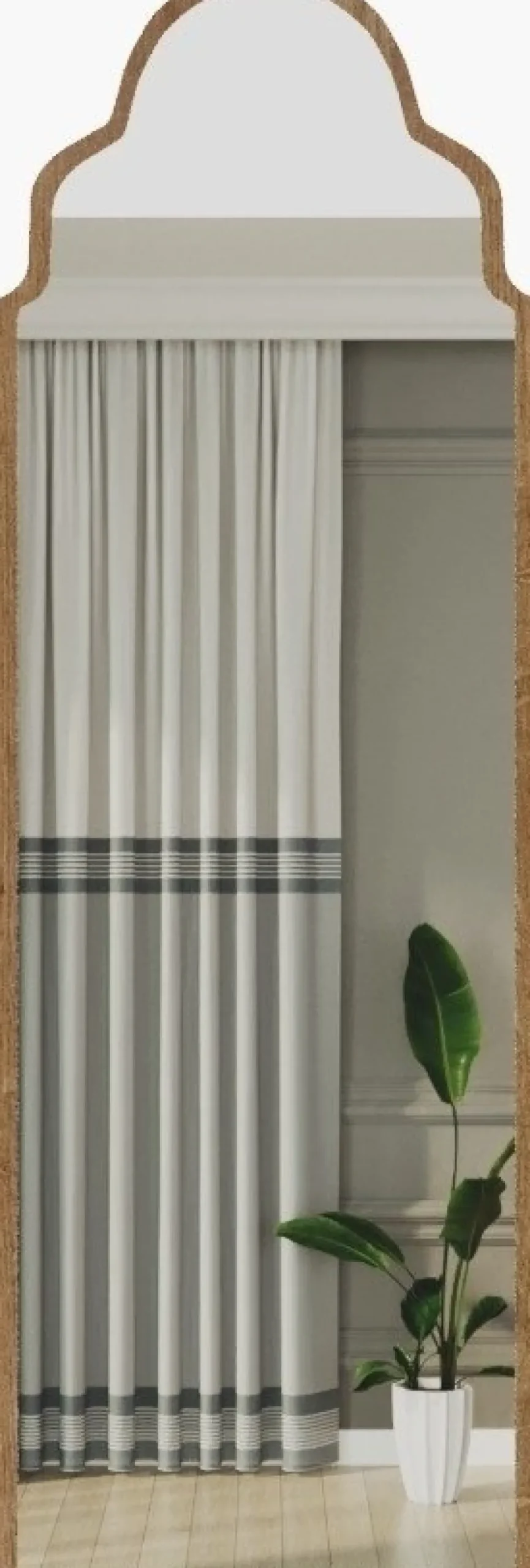 Samaran golvspegel - Safir ek + Glas och Kristallrengöring