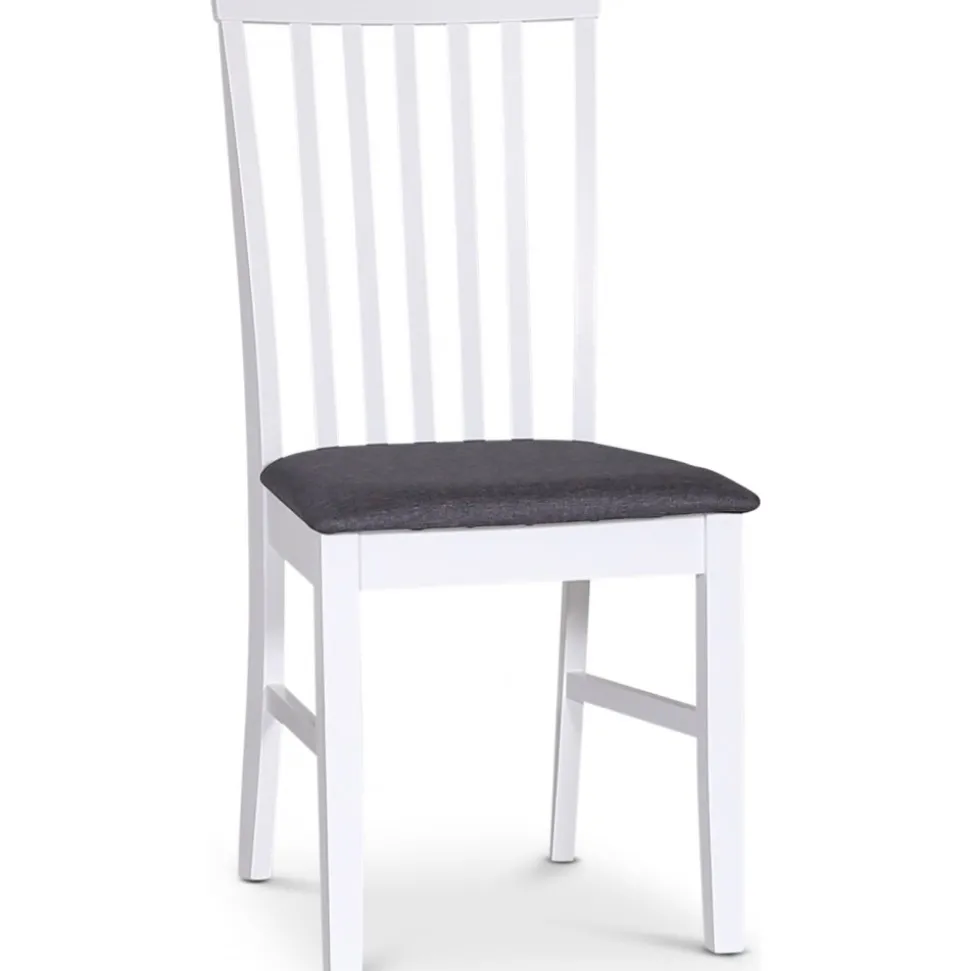 Sandhamn Alice matstol - Vit / Grå + Textilrengöring för möbler