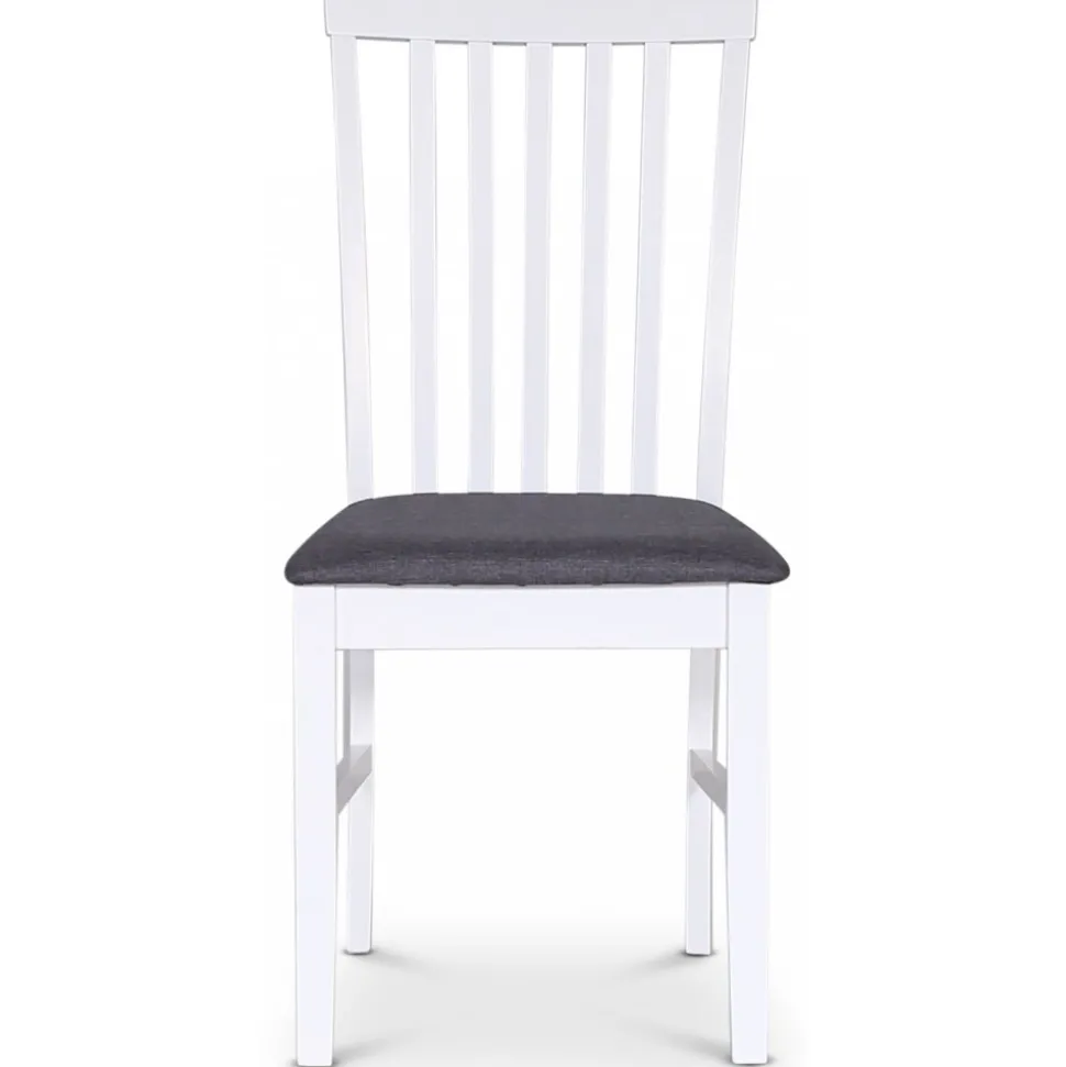 Sandhamn Alice matstol - Vit / Grå + Textilrengöring för möbler