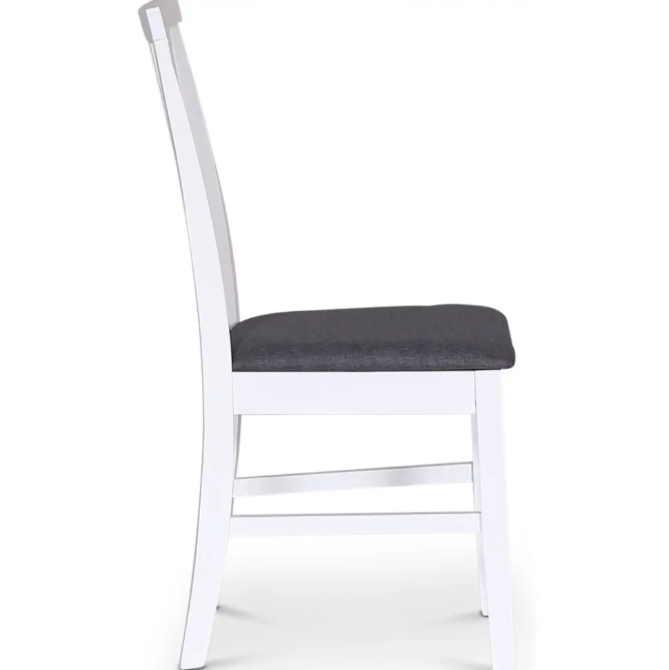 Sandhamn Alice matstol - Vit / Grå + Textilrengöring för möbler