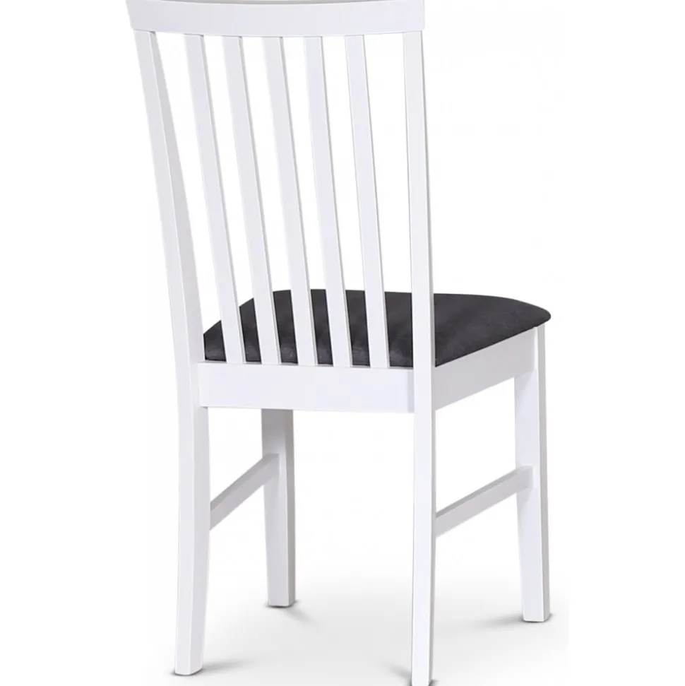 Sandhamn Alice matstol - Vit / Grå + Möbeltassar