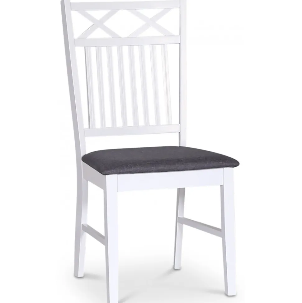 Sandhamn matgrupp; Ovalt matbord med 6 st Sandhamn Gripsholm matstolar