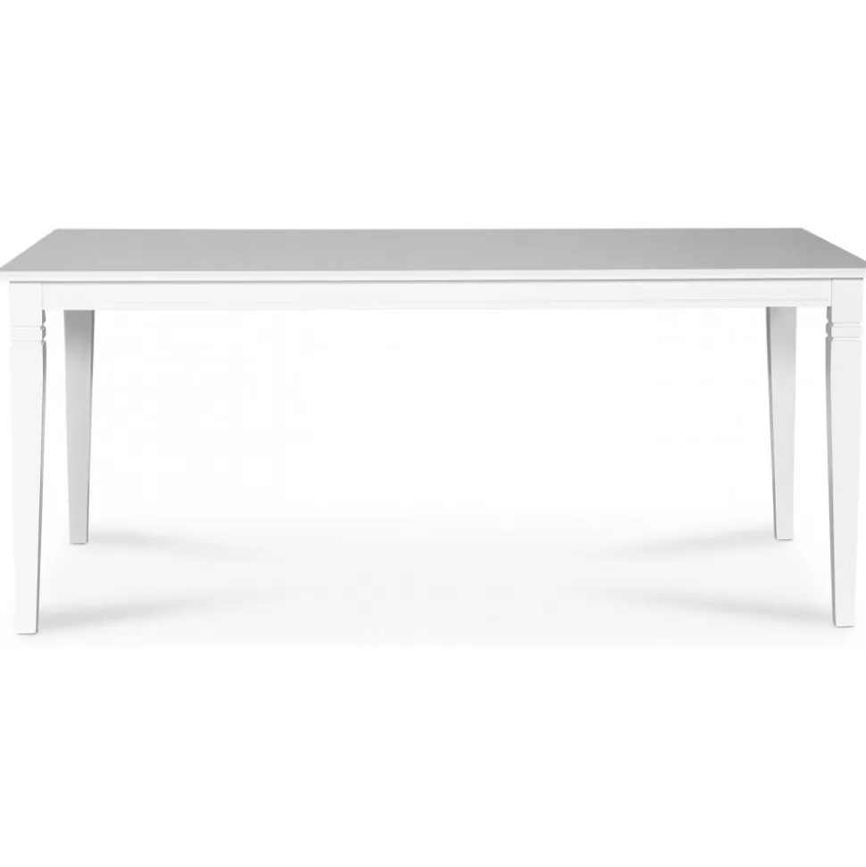 Sandhamn matgrupp; 180x95 cm bord med 6 st Sandhamn Gripsholm matstolar