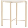 Sandhamn soffbord Ø40 cm - Beige