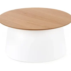 Saranda soffbord Ø69 cm - Vit