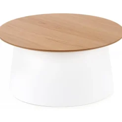 Saranda soffbord Ø69 cm - Vit