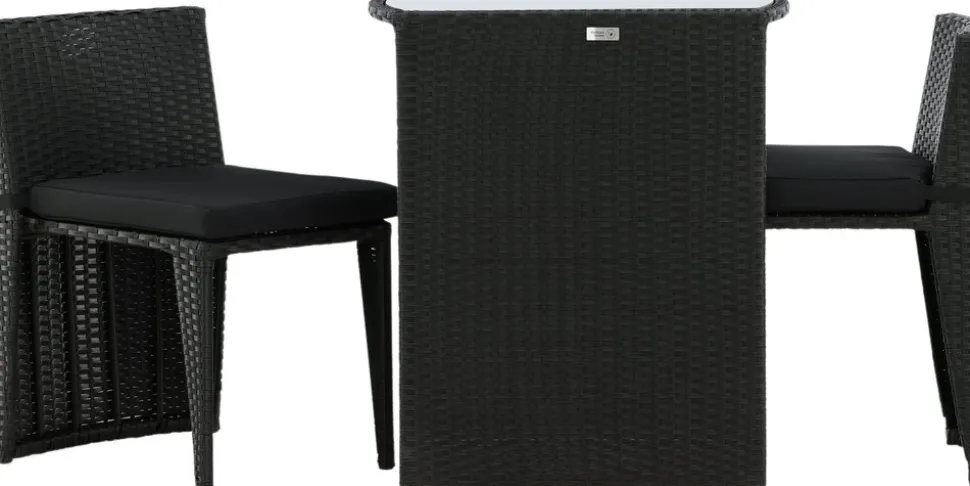 Savanna cafégrupp - Grå + Rengöringsmedel för utemöbler