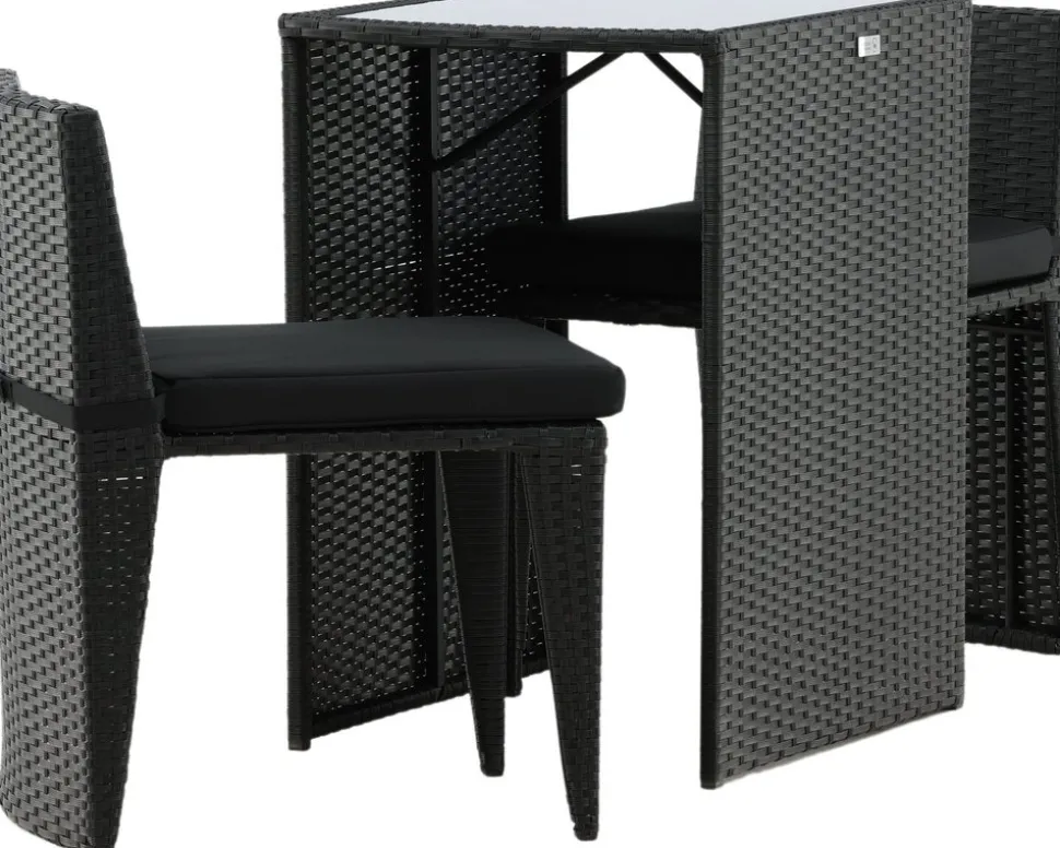 Savanna cafégrupp - Grå + Rengöringsmedel för utemöbler