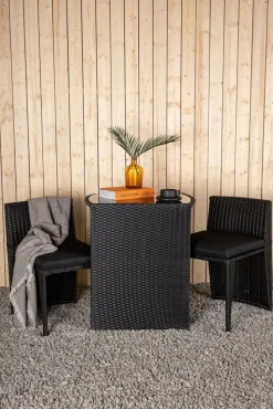 Savanna cafégrupp - Grå + Rengöringsmedel för utemöbler