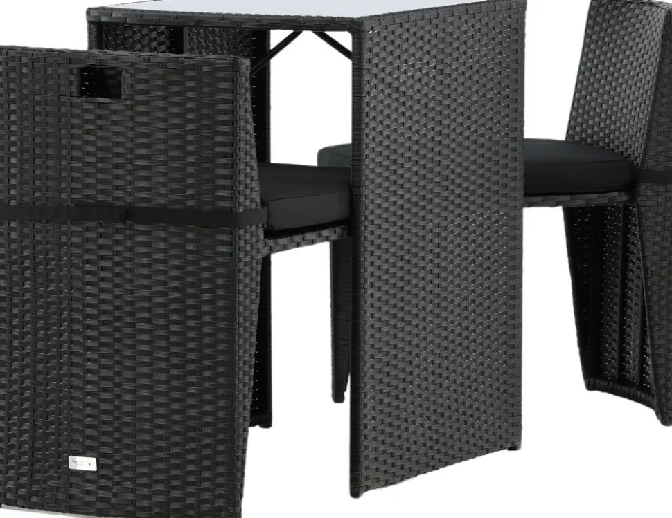 Savanna cafégrupp - Grå + Rengöringsmedel för utemöbler