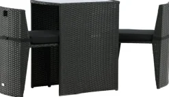 Savanna cafégrupp - Grå + Rengöringsmedel för utemöbler