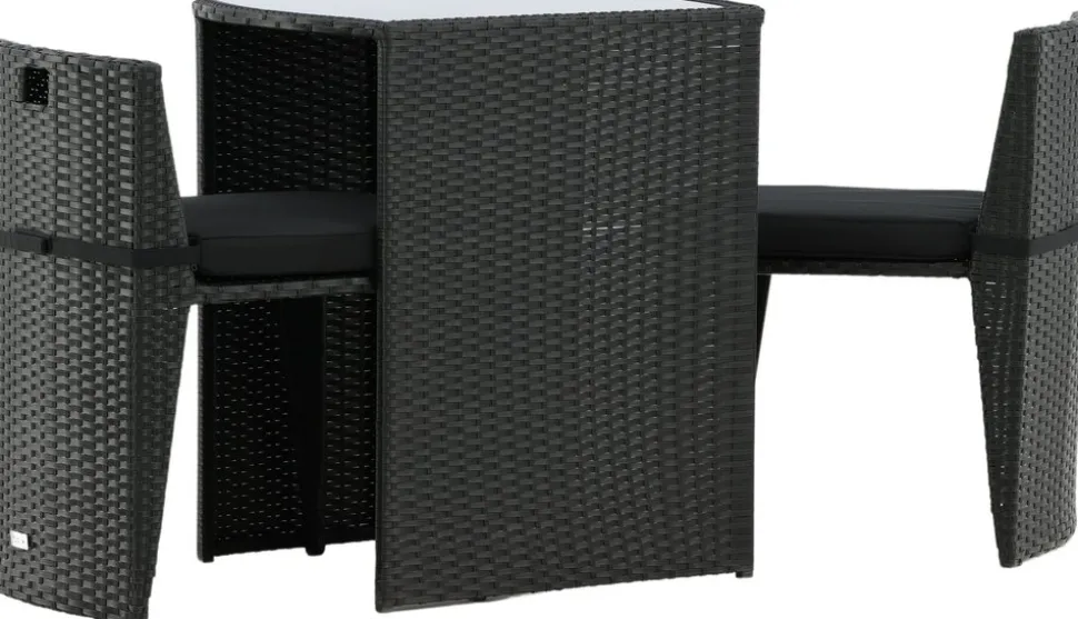 Savanna cafégrupp - Grå + Rengöringsmedel för utemöbler