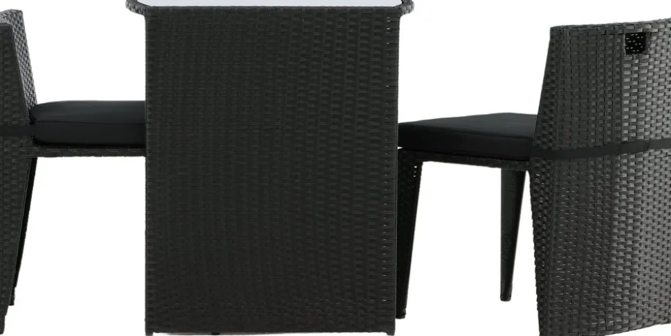 Savanna cafégrupp - Grå + Textilskydd för utemöbler