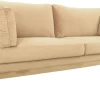 Savanna 3-sits soffa - Beige sammet