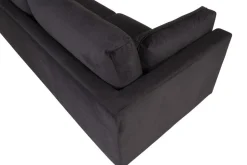 Savanna 3-sits soffa - Svart sammet