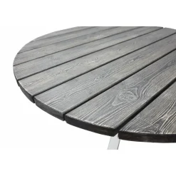 Scottsdale matbord Ø112 cm - Shabby Chic Grå/Vit