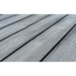 Scottsdale matbord Ø112 cm - Shabby Chic Grå/Vit + Rengöringsmedel för utemöbler