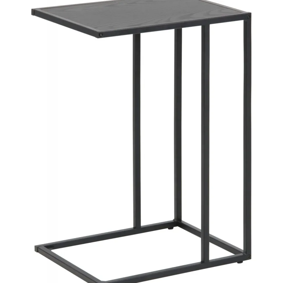 Seaford sidobord 43 cm - Svart