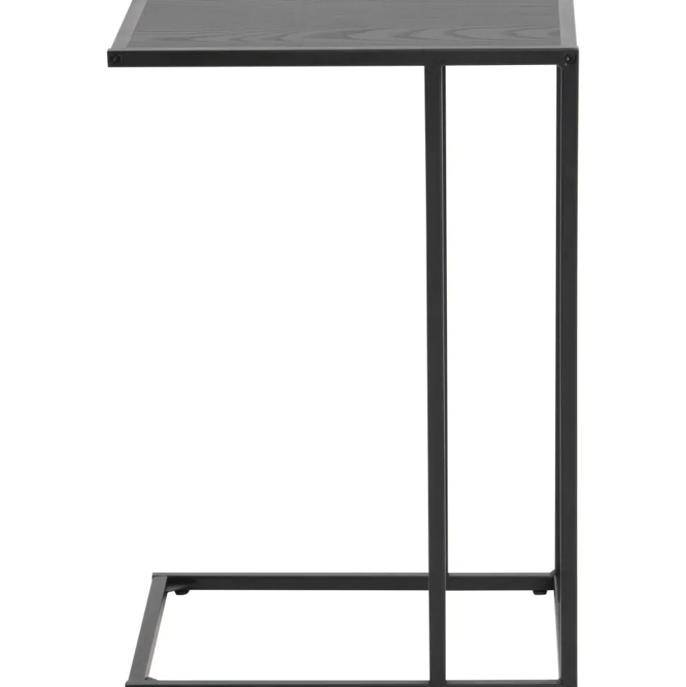 Seaford sidobord 43 cm - Svart