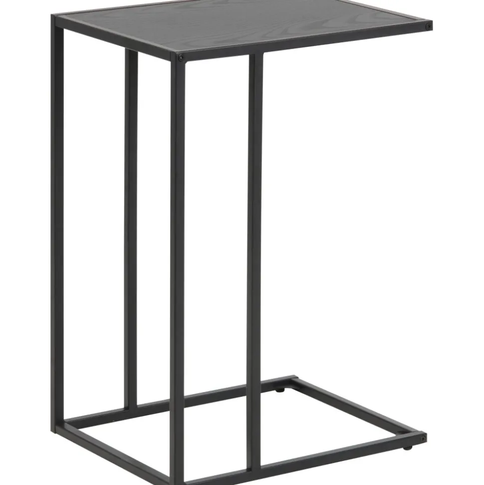 Seaford sidobord 43 cm - Svart