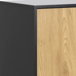 Seaford skåp - Ek/svart