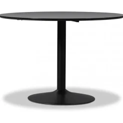 Seat matgrupp, matbord med 4 st Stacey sammetsstolar - Svart/beige