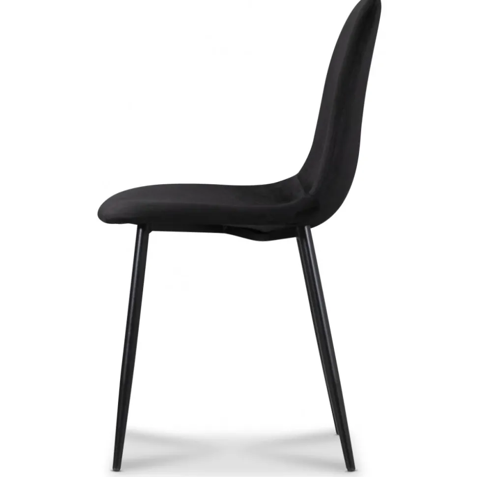 Seat matgrupp, matbord med 4 st Carisma matstolar - Svart + 3.00 x Möbeltassar