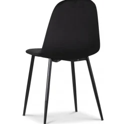 Seat matgrupp, matbord med 4 st Carisma matstolar - Svart + 3.00 x Möbeltassar