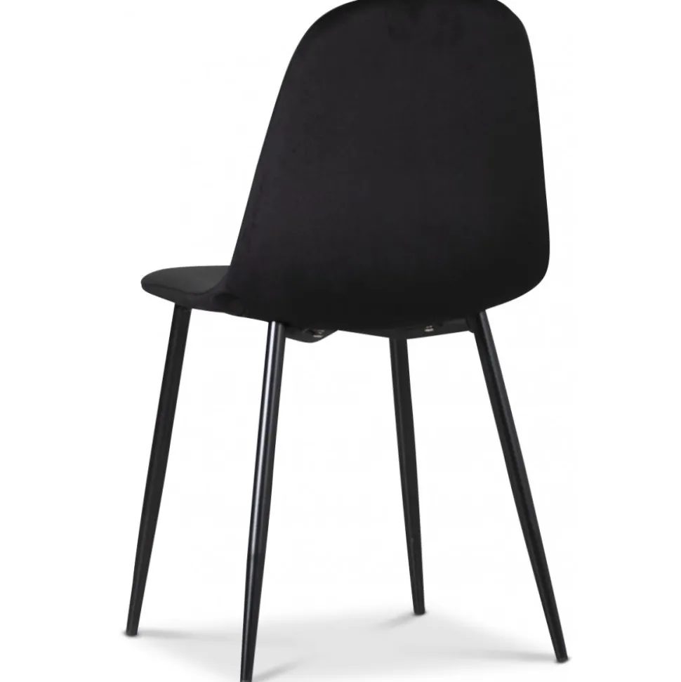 Seat matgrupp, matbord med 4 st Carisma matstolar - Svart + 3.00 x Möbeltassar