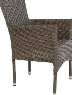 Seattle utestol - Mörkbrun + Textilrengöring för möbler