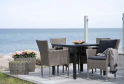 Seattle utestol - Mörkbrun + Textilrengöring för möbler