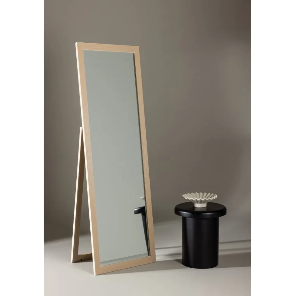 Sebring spegel - Whitewash + Karta med möbeltassar på köpet!