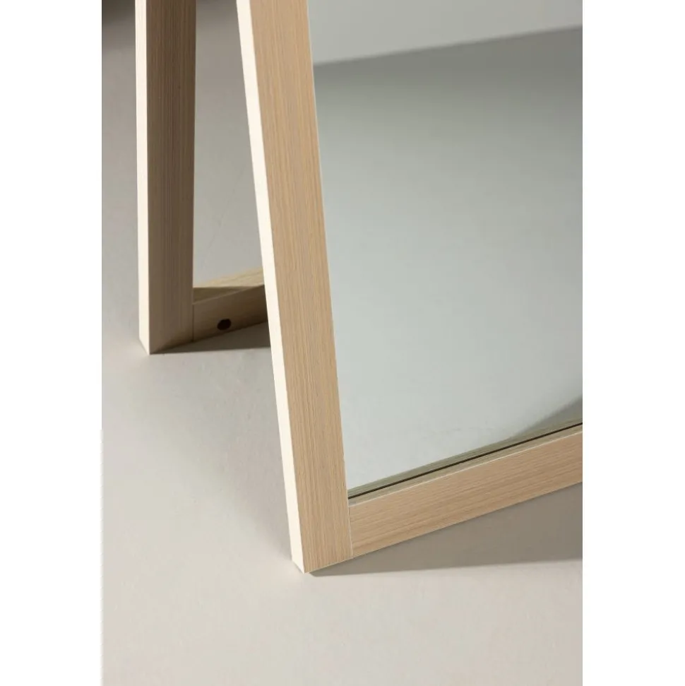 Sebring spegel - Whitewash + Karta med möbeltassar på köpet!