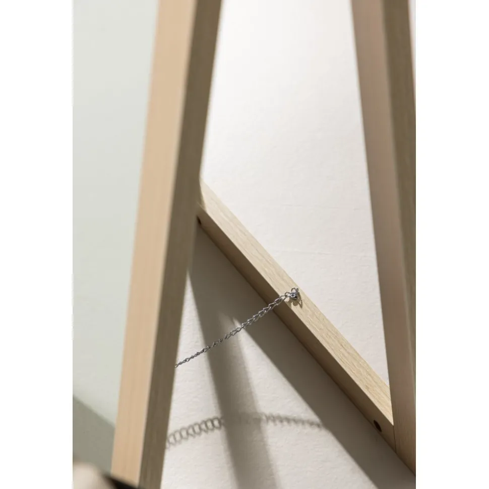 Sebring spegel - Whitewash + Karta med möbeltassar på köpet!