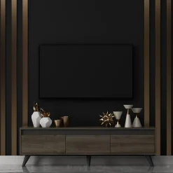 Secolo TV-bänk - Valnöt