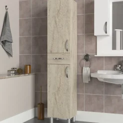 Selin badrumsskåp - Travertin