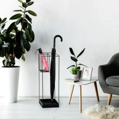 Semsi paraplyställ 8 - Svart