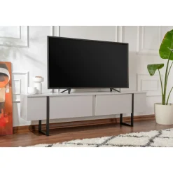 Serenity TV-bänk - Grå/svart