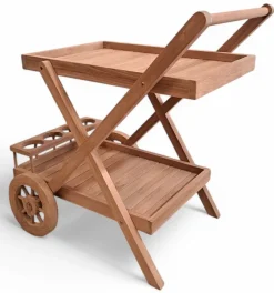 Serveringsvagn i teak - Saltö